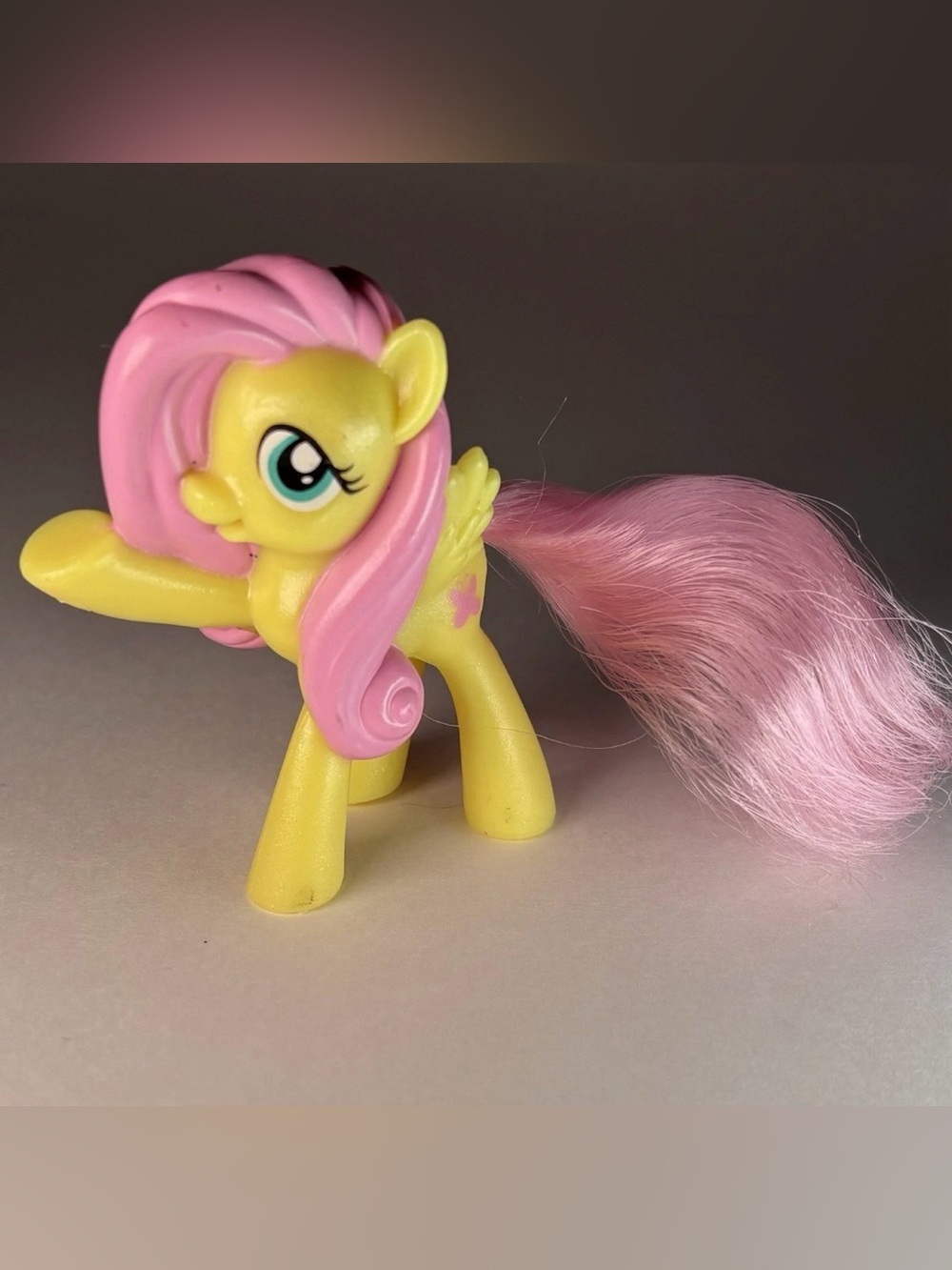 2011 McDonald's My Little Pony G4 Fluttershy #2 Happy Meal Toy 3" Figure